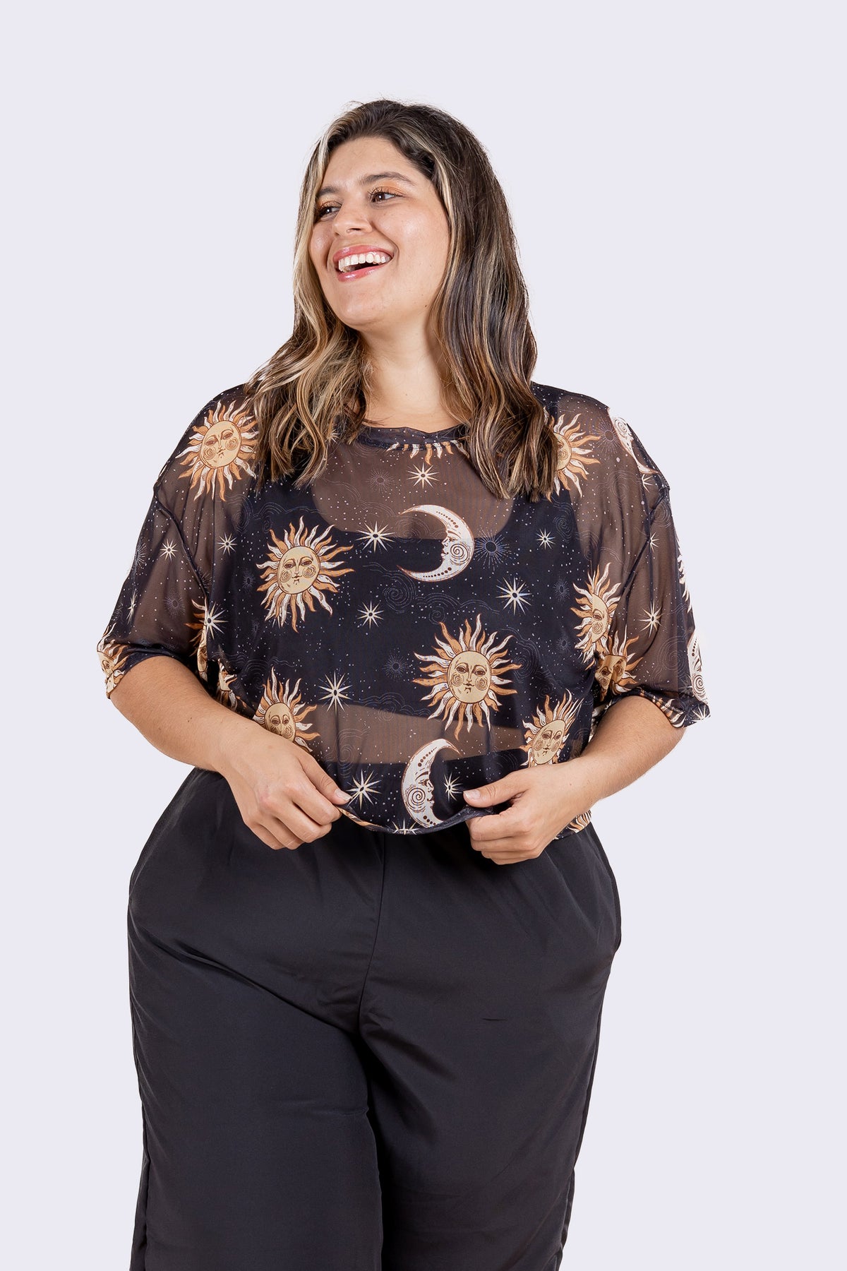 Blusa Diana malla Curvi