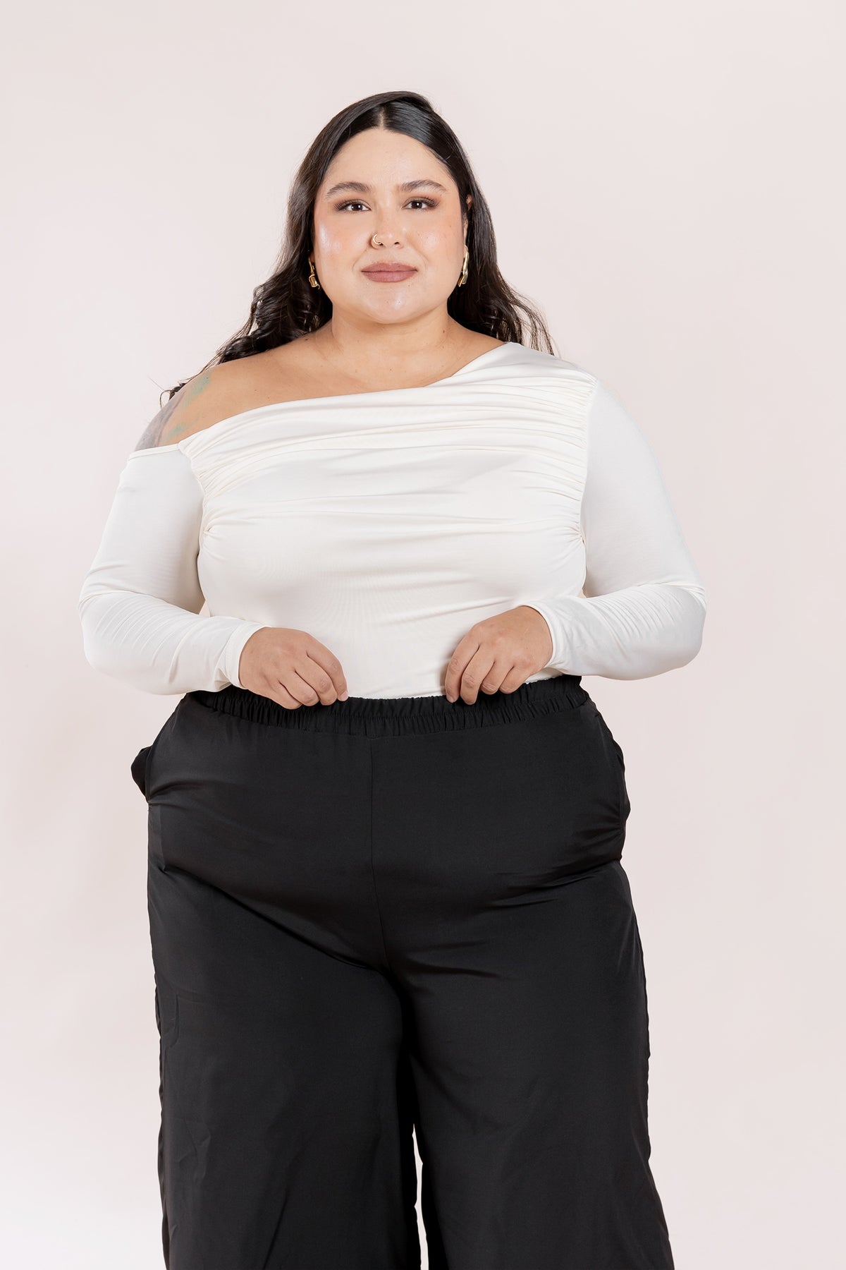 Blusa Drapeada Curvi