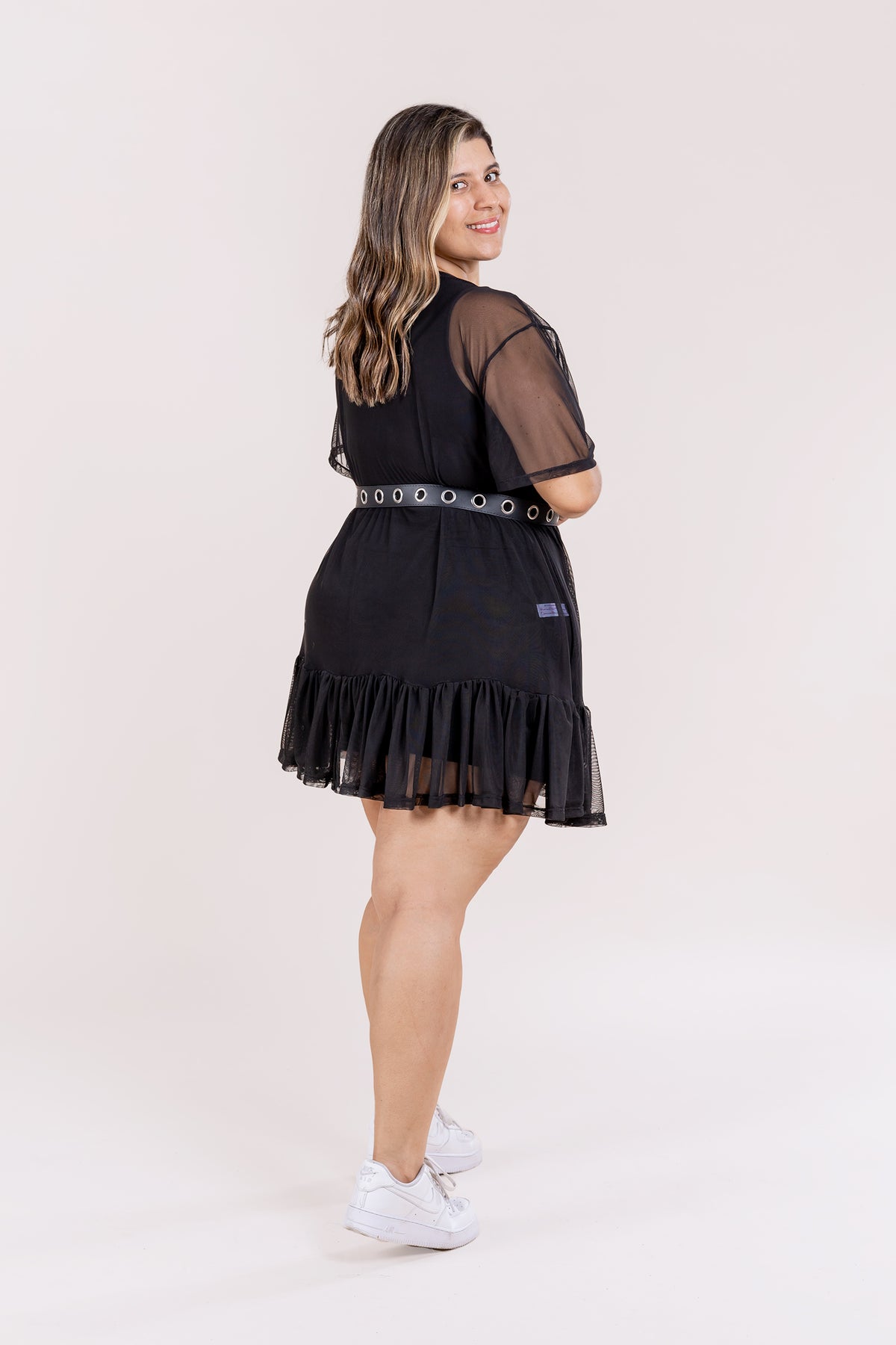 Vestido Amelia malla Curvi