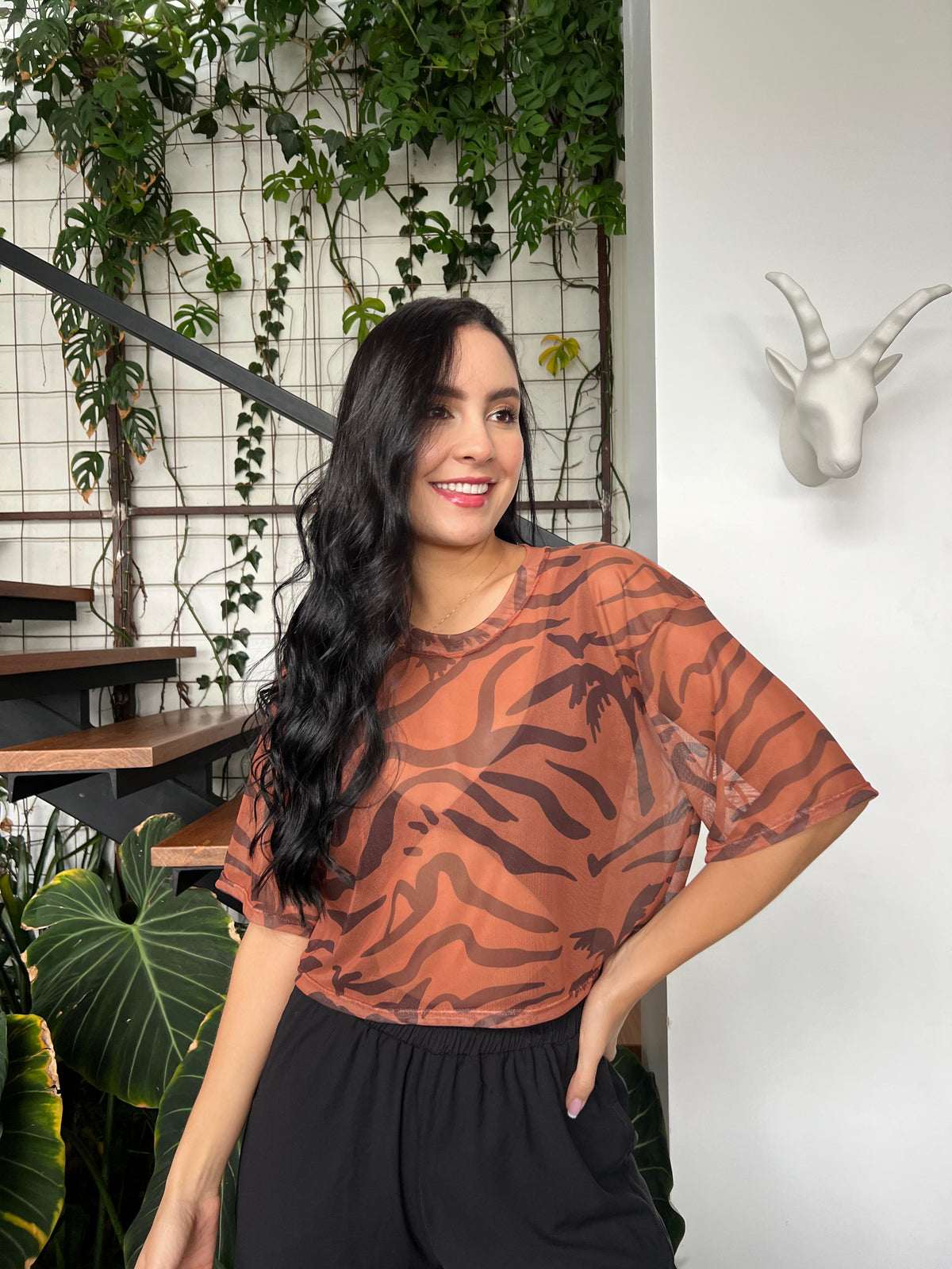 Blusa Diana malla Estándar