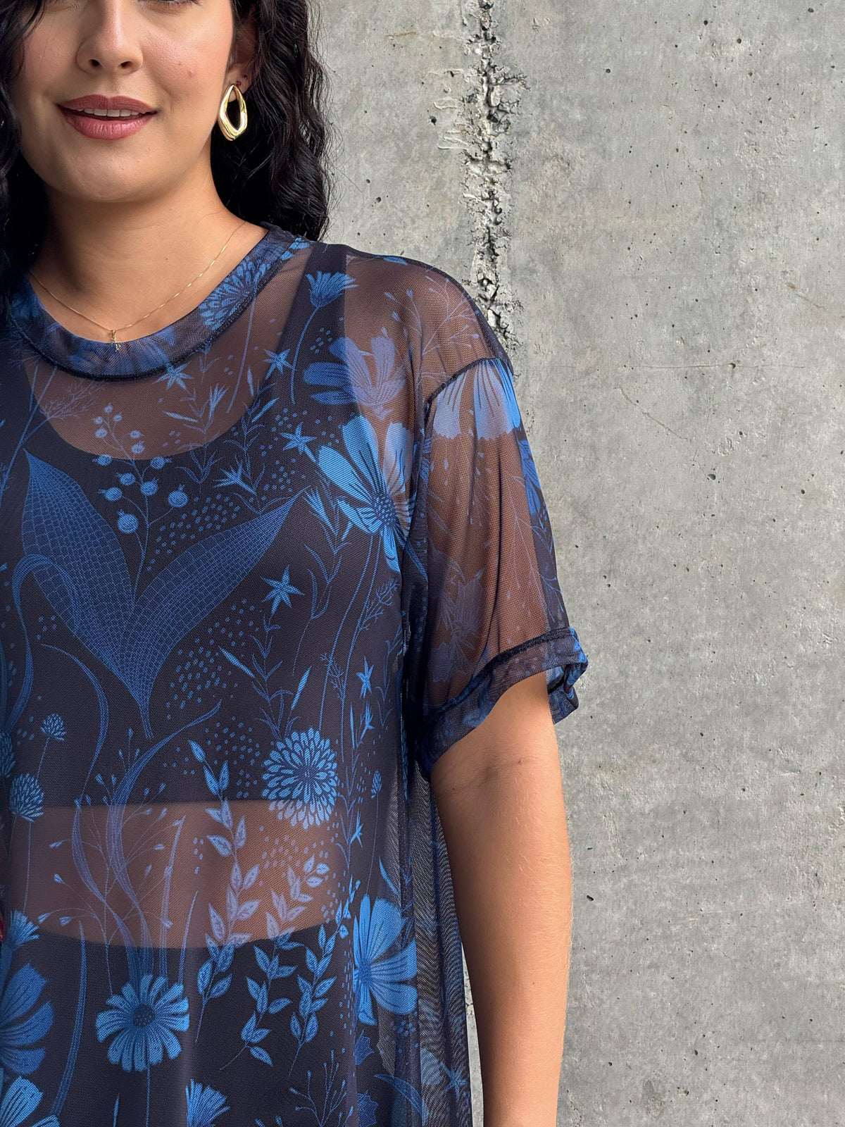 Vestido Amelia malla Estándar