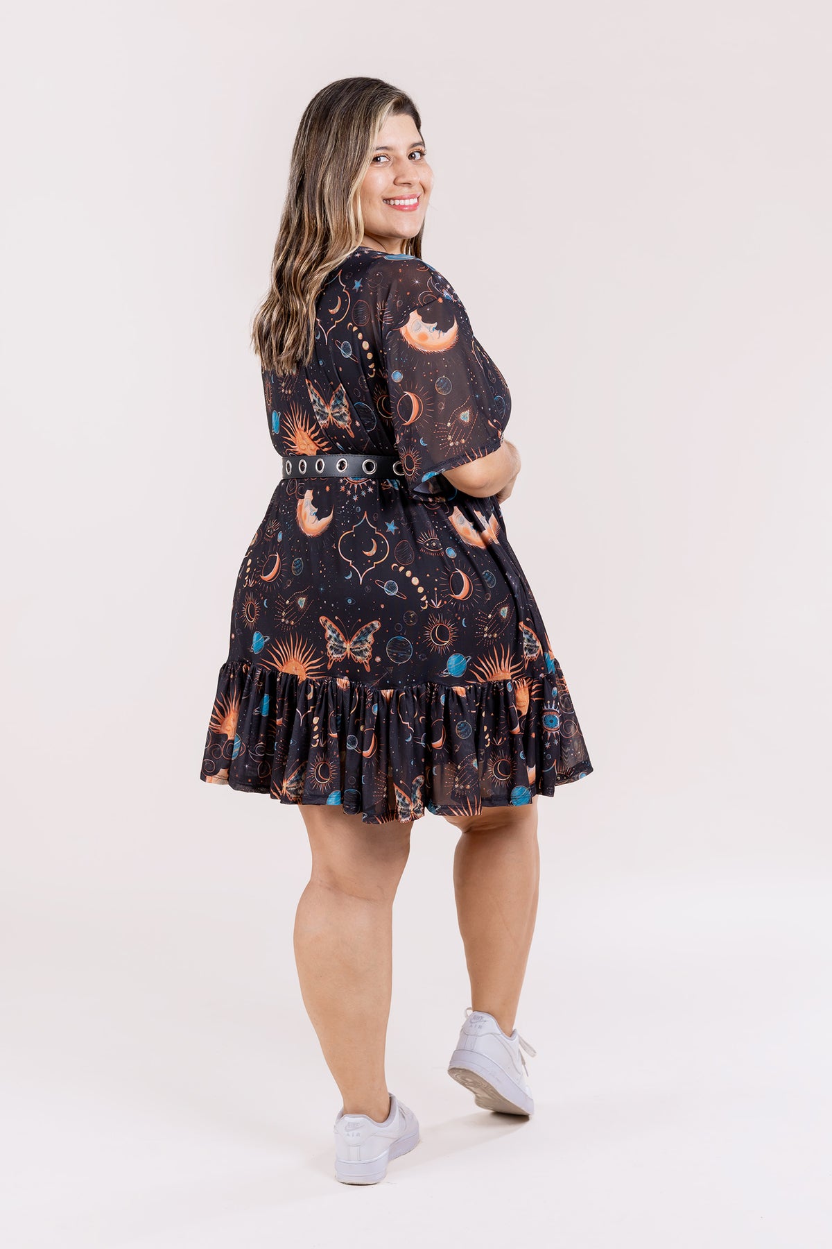 Vestido Amelia malla Curvi
