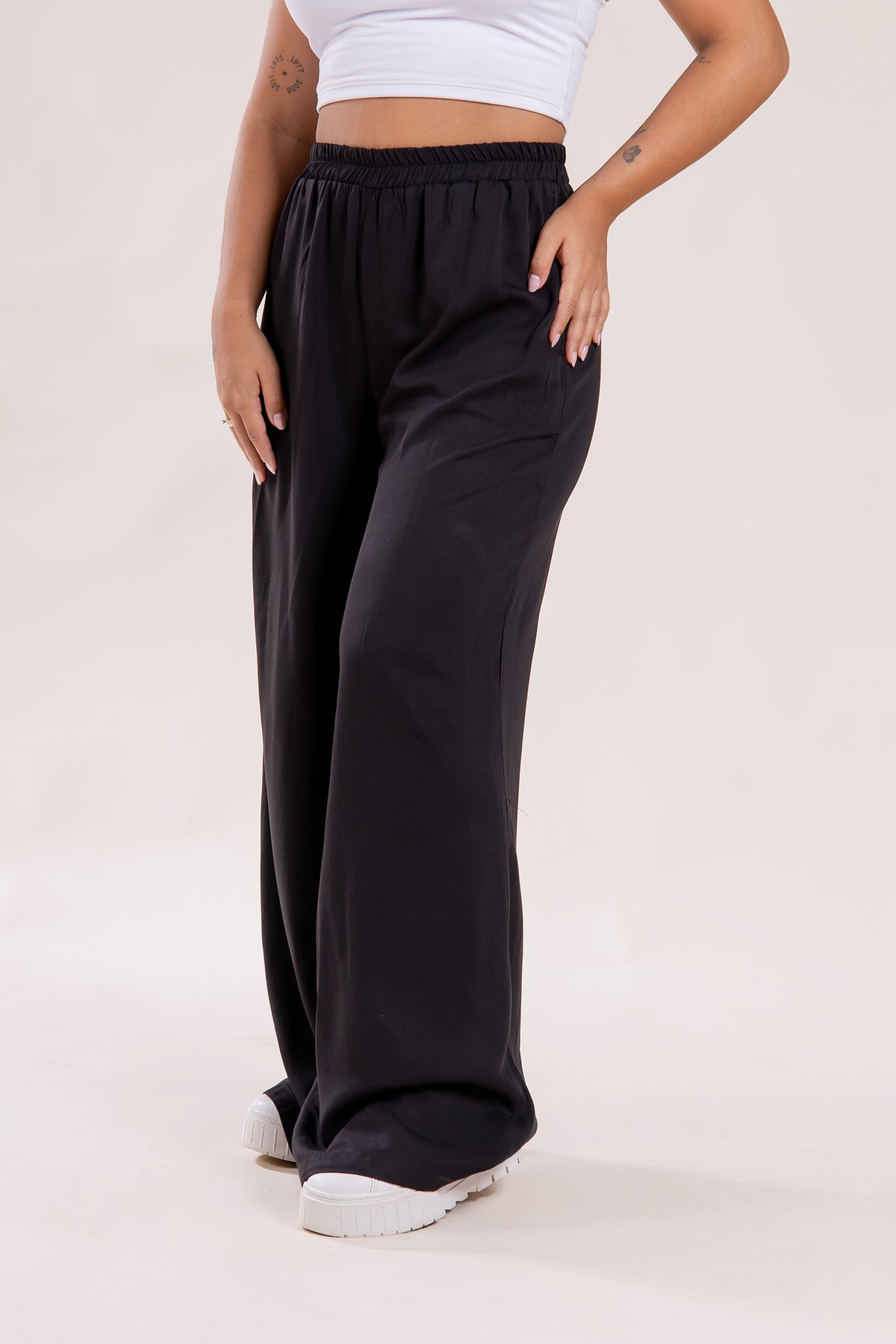 PANTALON TWILL ESTANDAR FONDO ENTERO