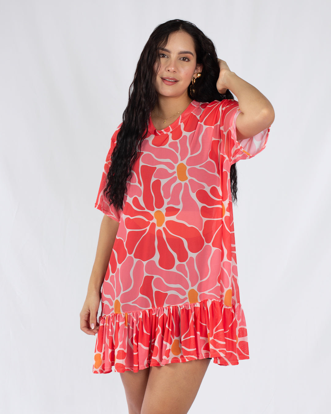 Vestido Amelia malla Estándar