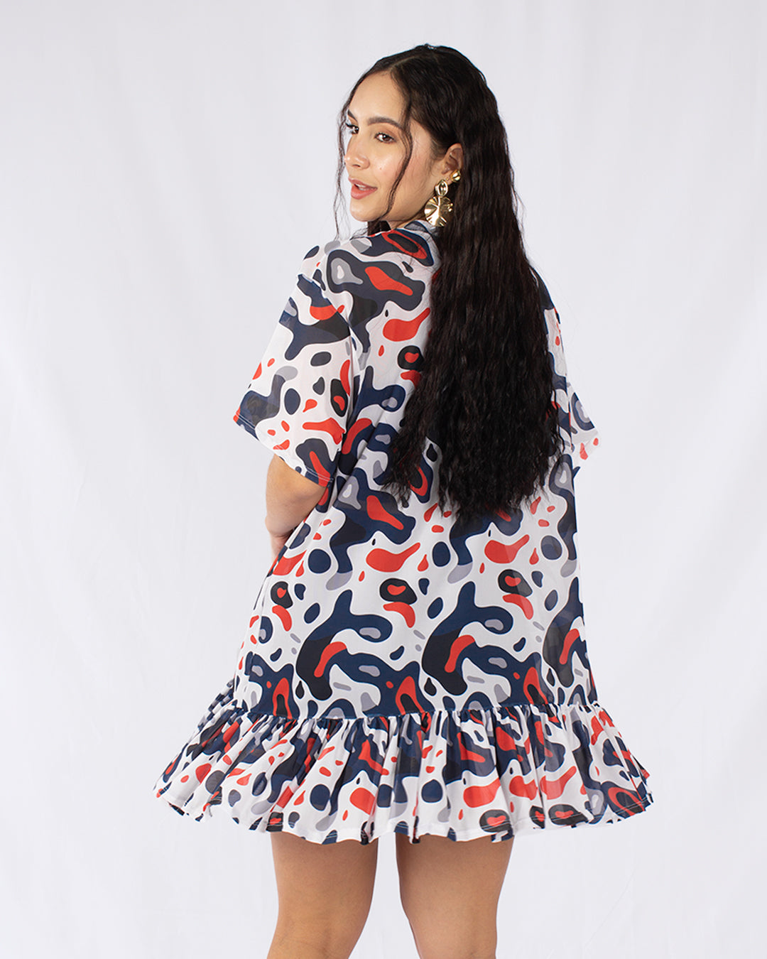 Vestido Amelia malla Estándar