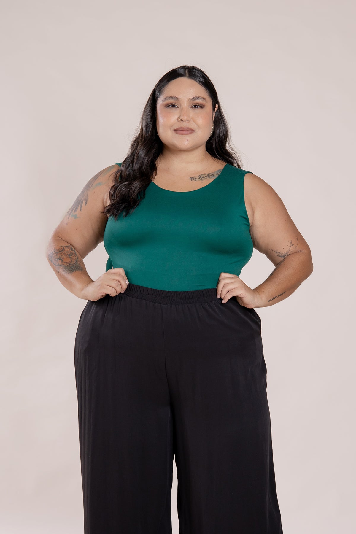 Blusa Básica Balí curvi