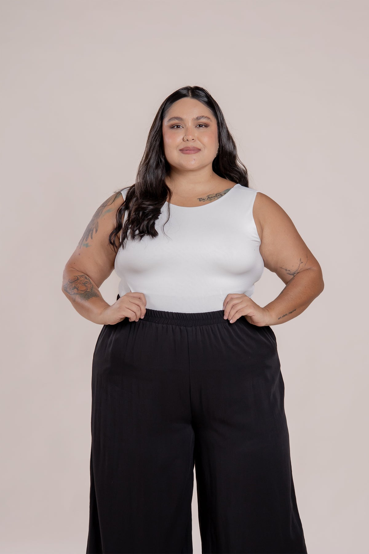 Blusa Básica Balí curvi