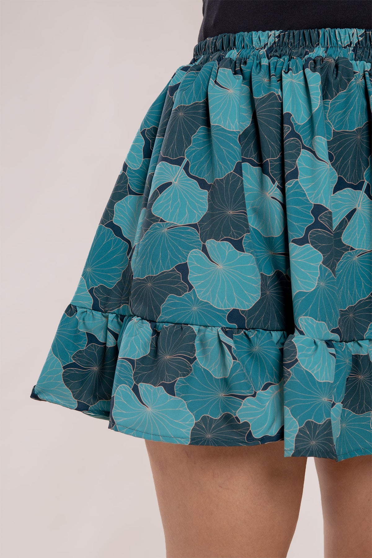 Falda Minitulipan estándar estampado