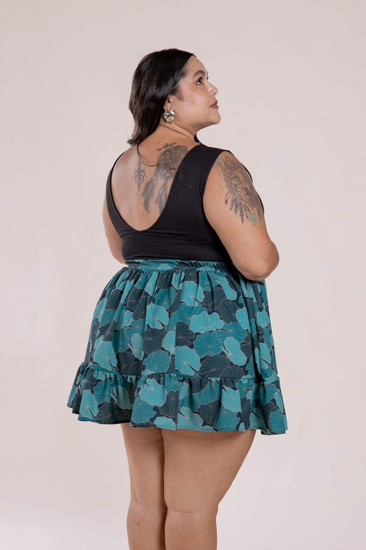 Falda Minitulipan Curvi
