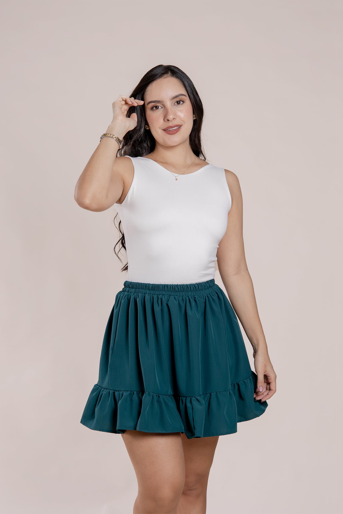 Falda Minitulipan estándar fondo entero