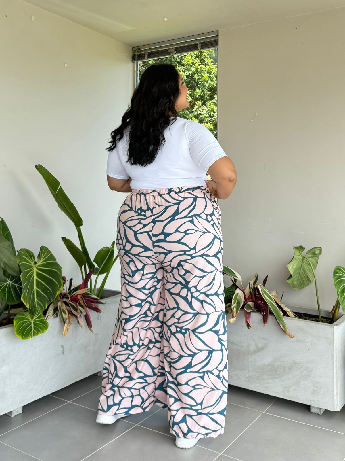 Pantalón Curvi Estampado