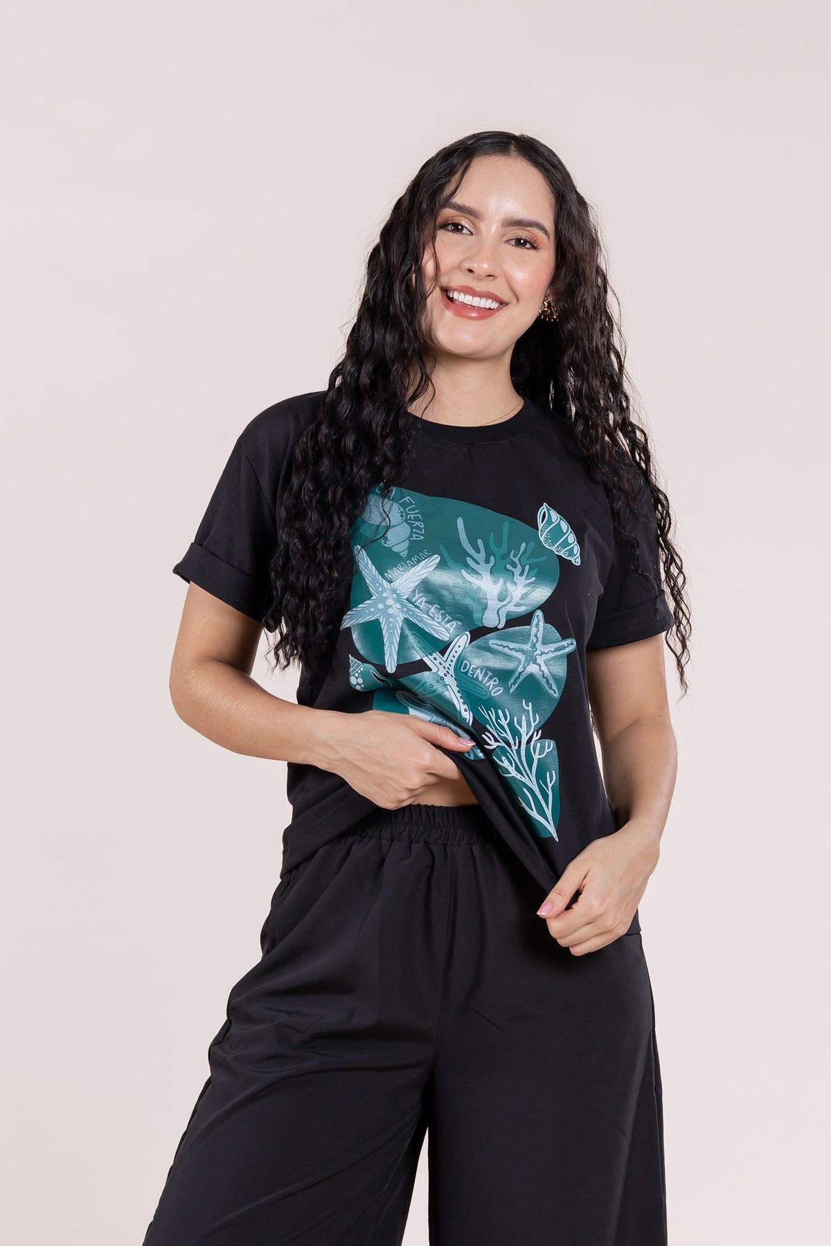 Camiseta Estampada Estándar