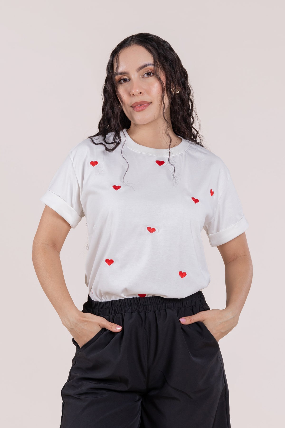 Camiseta Bordada Estándar