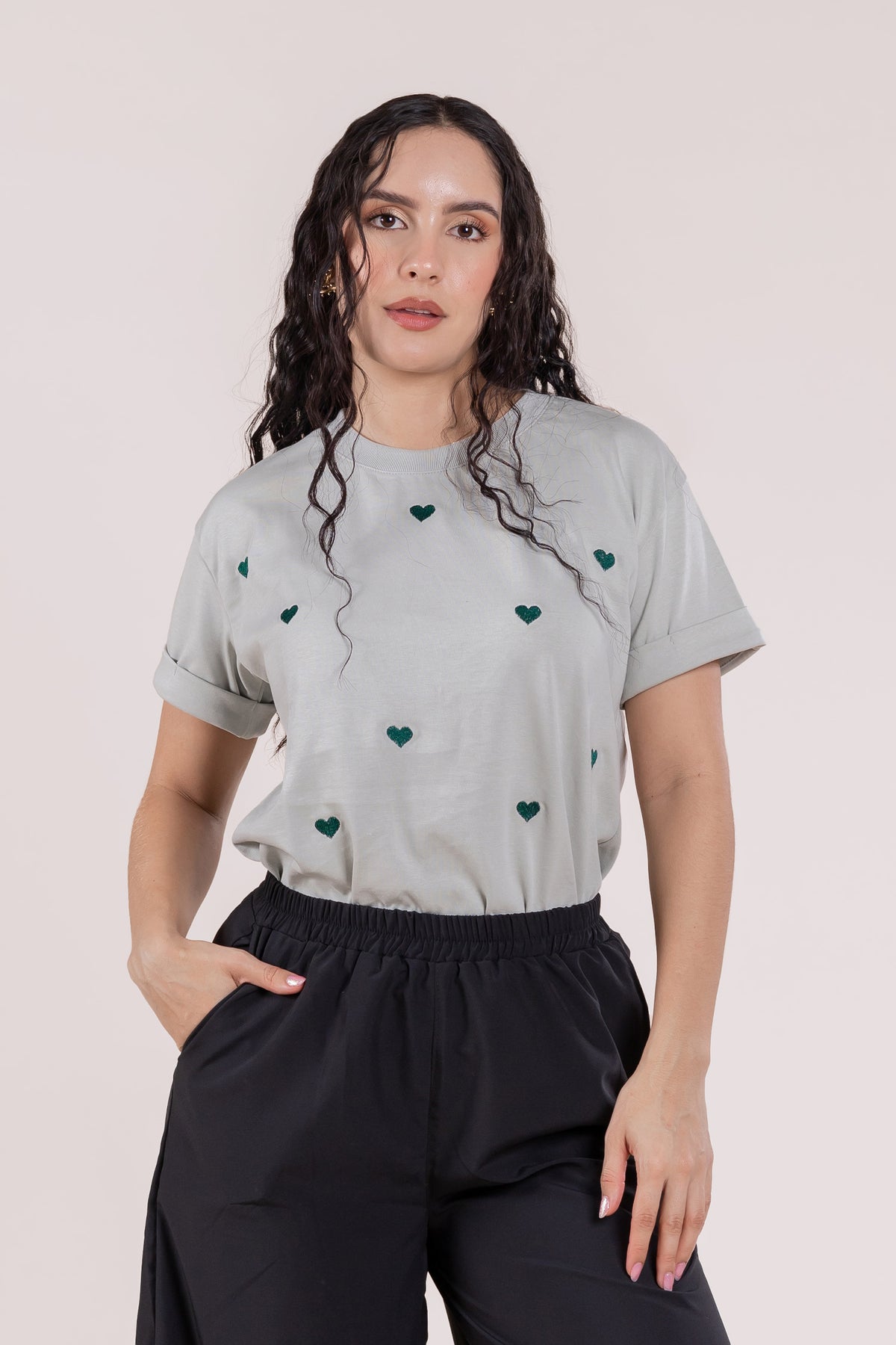 Camiseta Bordada Estándar