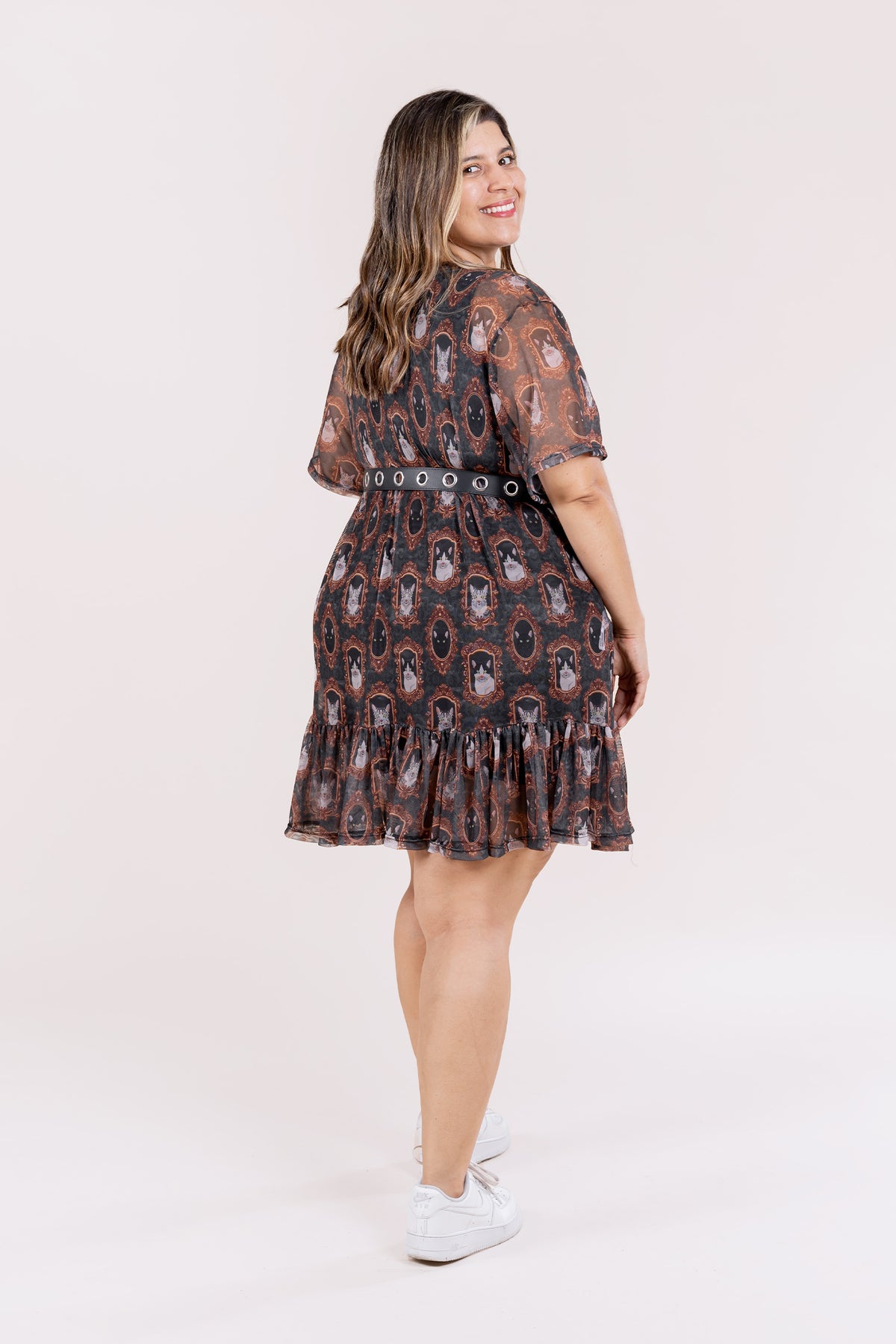 Vestido Amelia malla Curvi