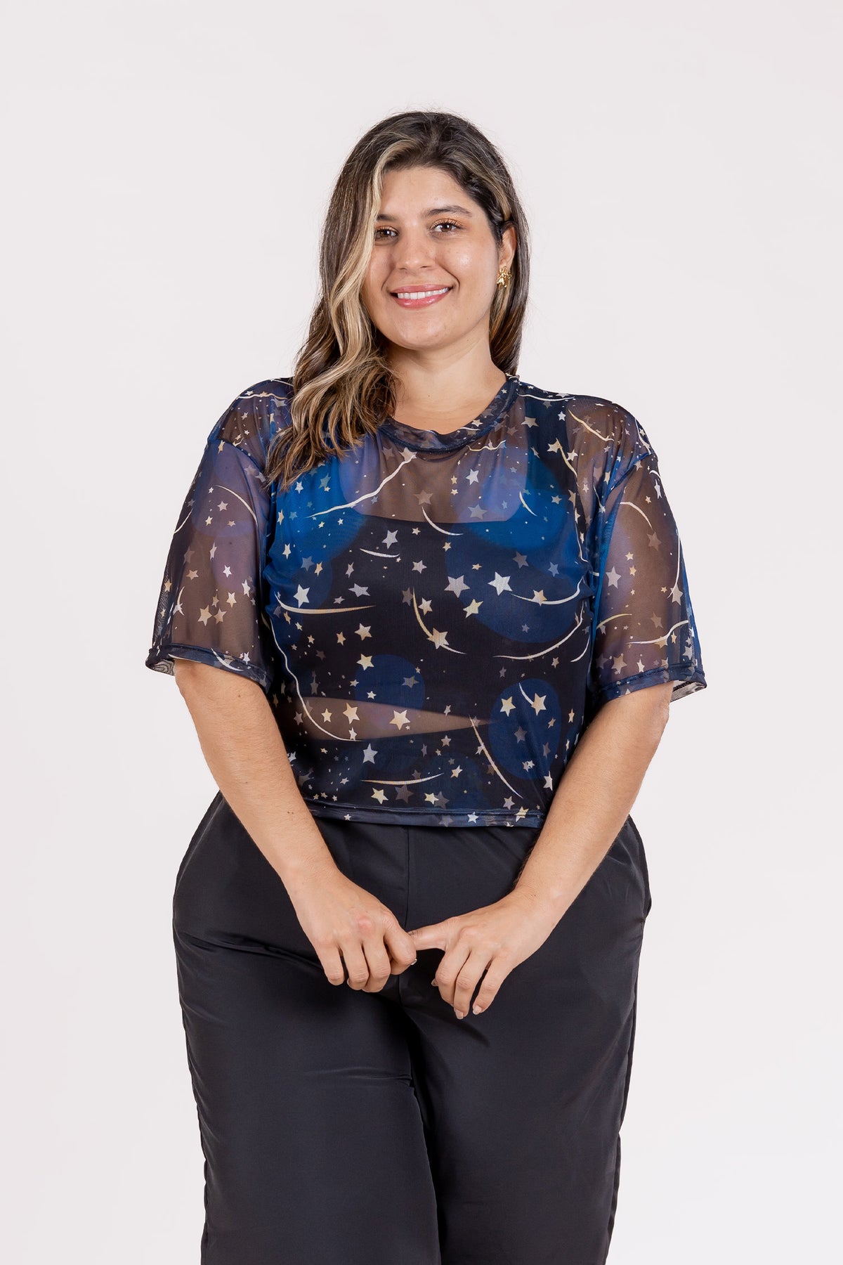 Blusa Diana malla Curvi
