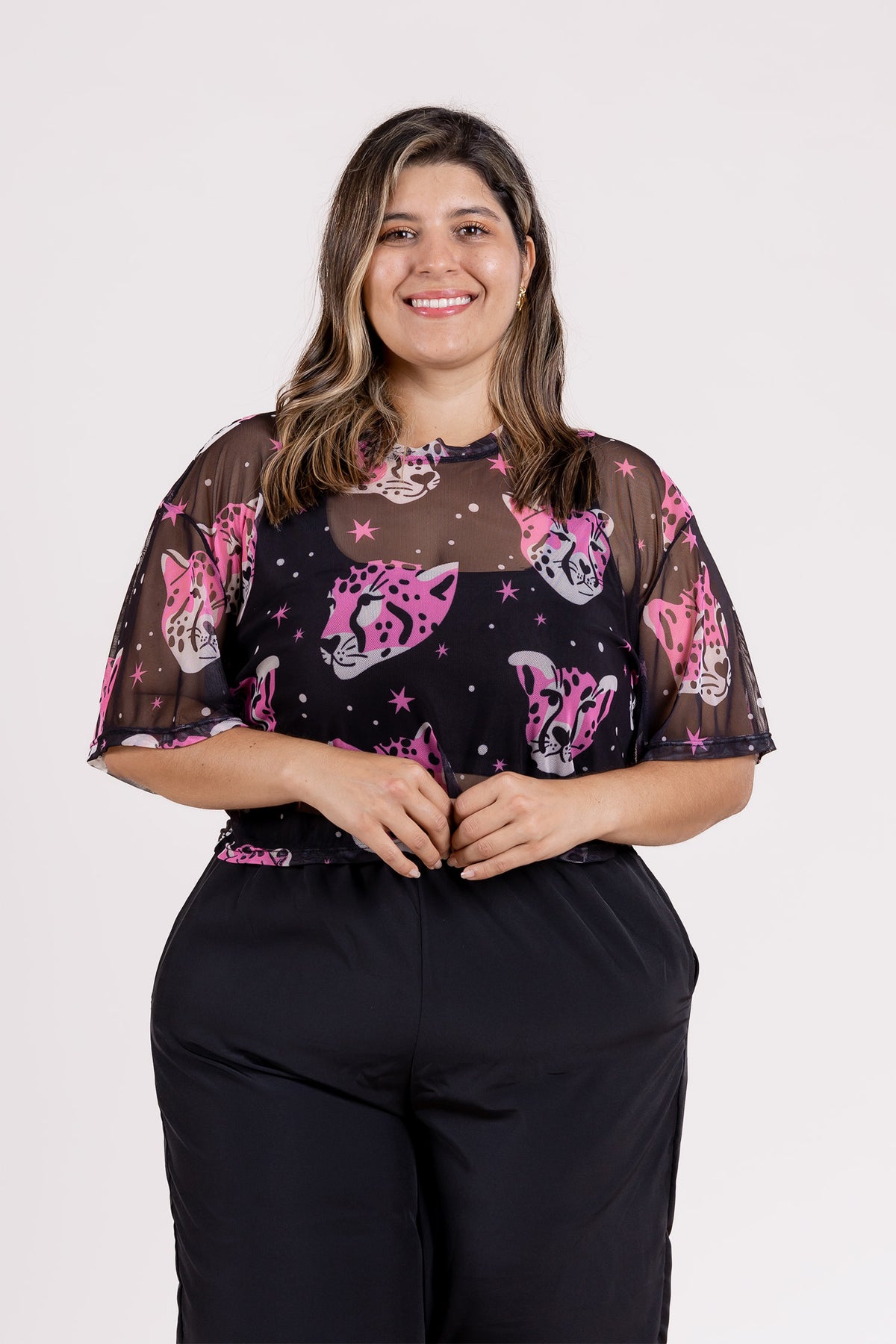 Blusa Diana malla Curvi