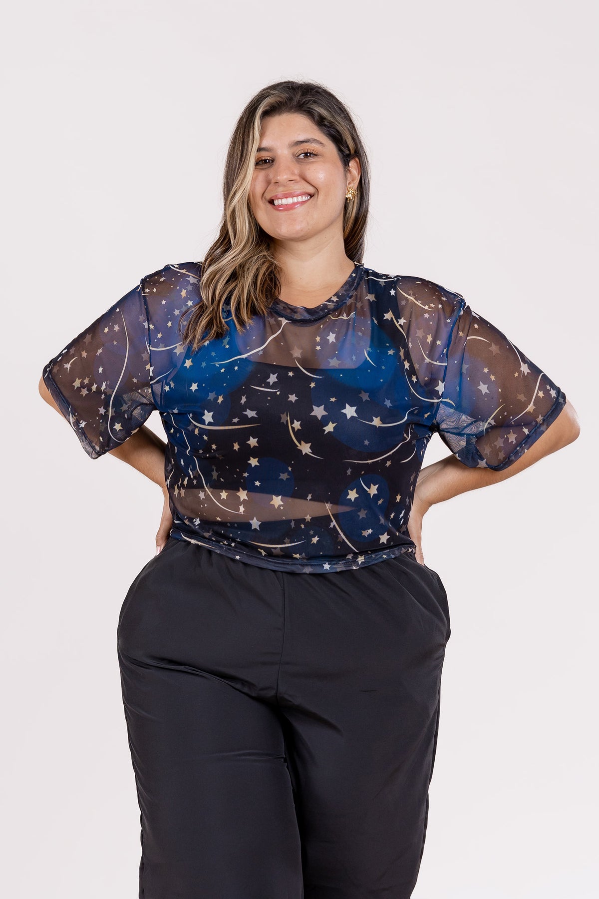Blusa Diana malla Curvi
