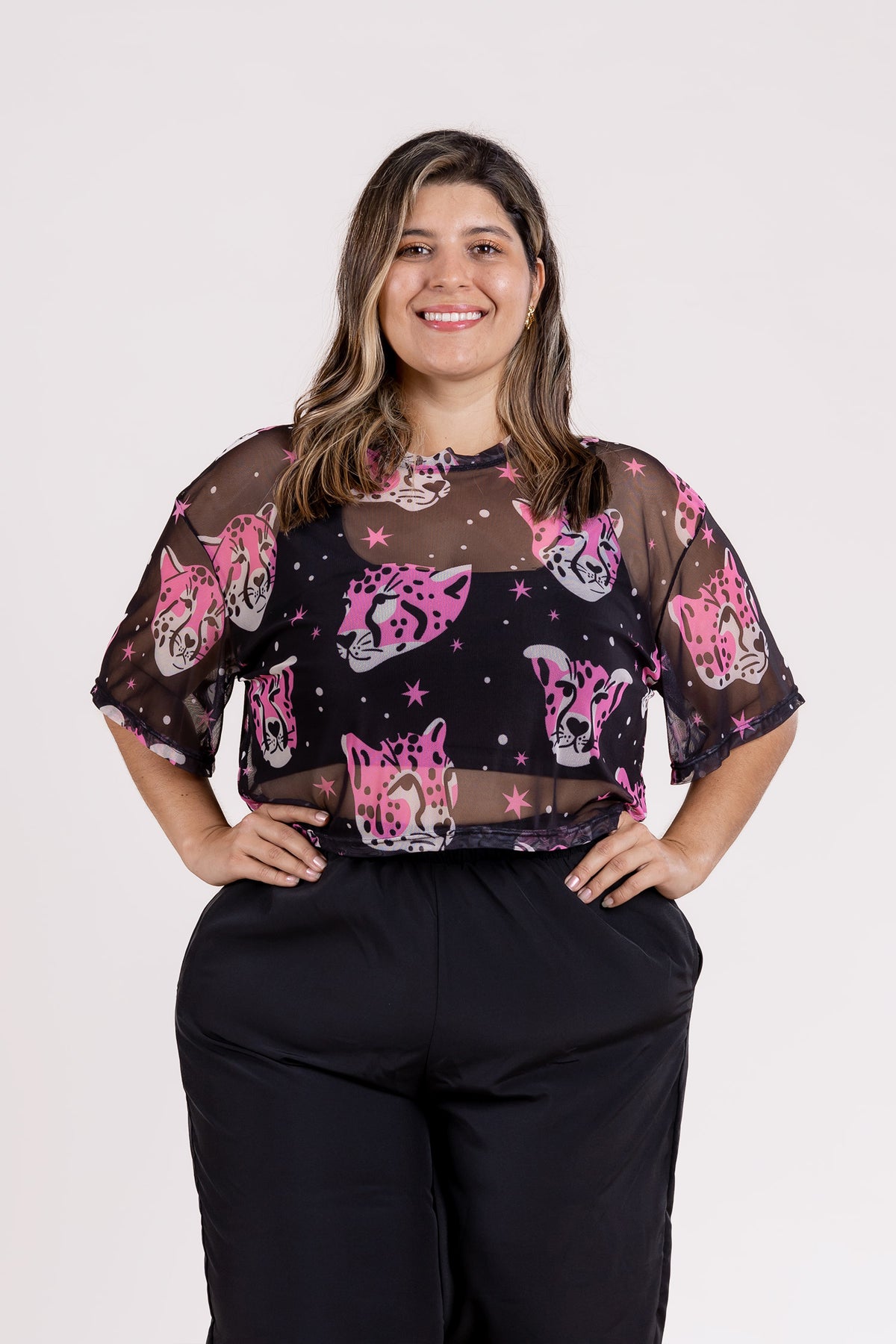 Blusa Diana malla Curvi