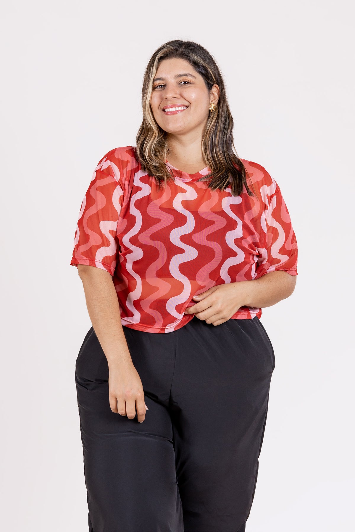 Blusa Diana malla Curvi