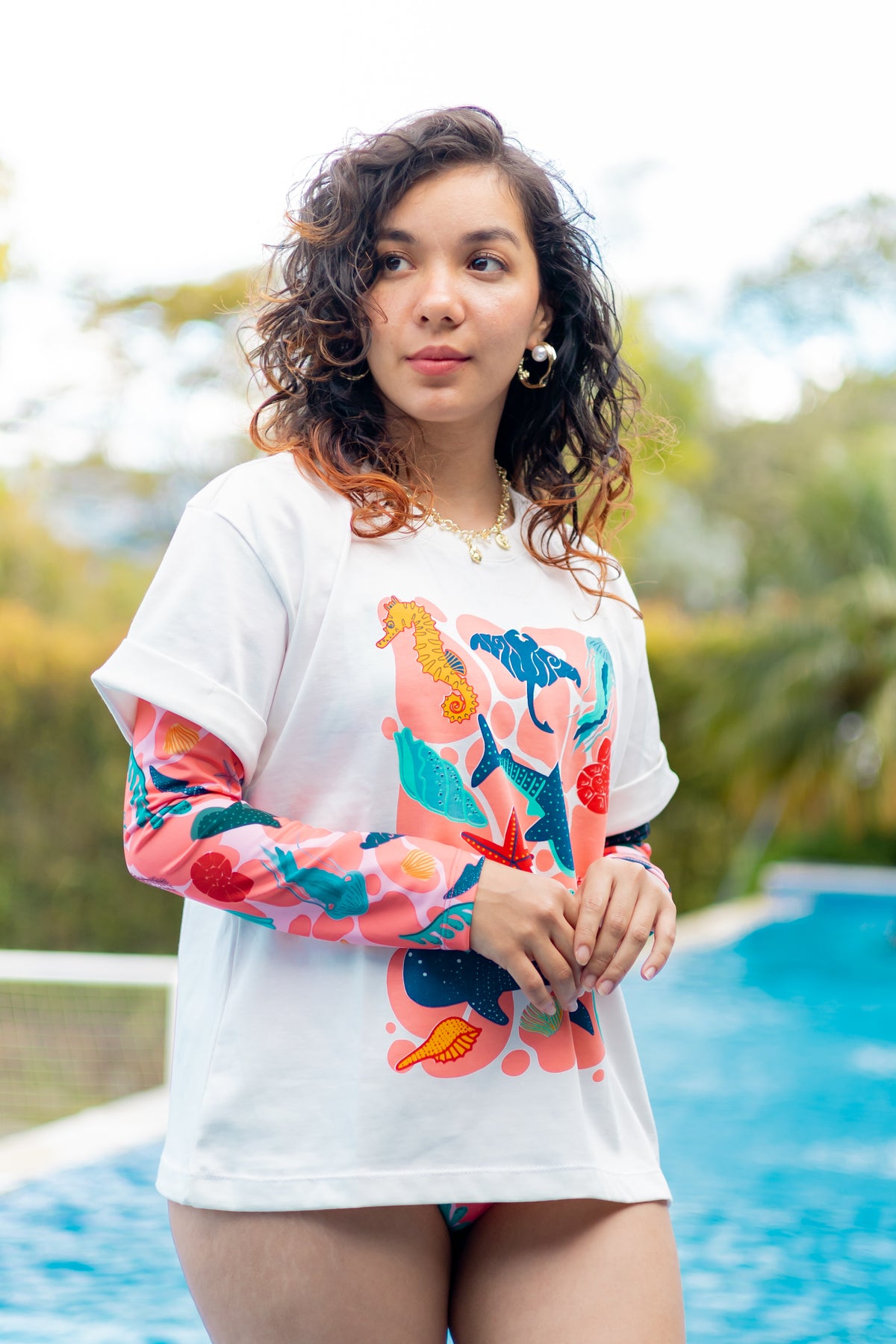 Camiseta Estampada Estándar