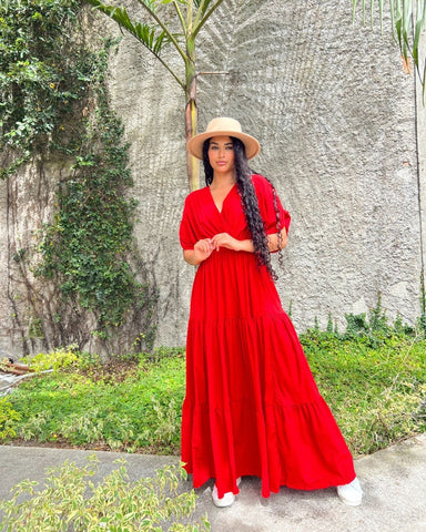 Vestido Gaia Fondo Entero Estándar - Tienda Mariamar