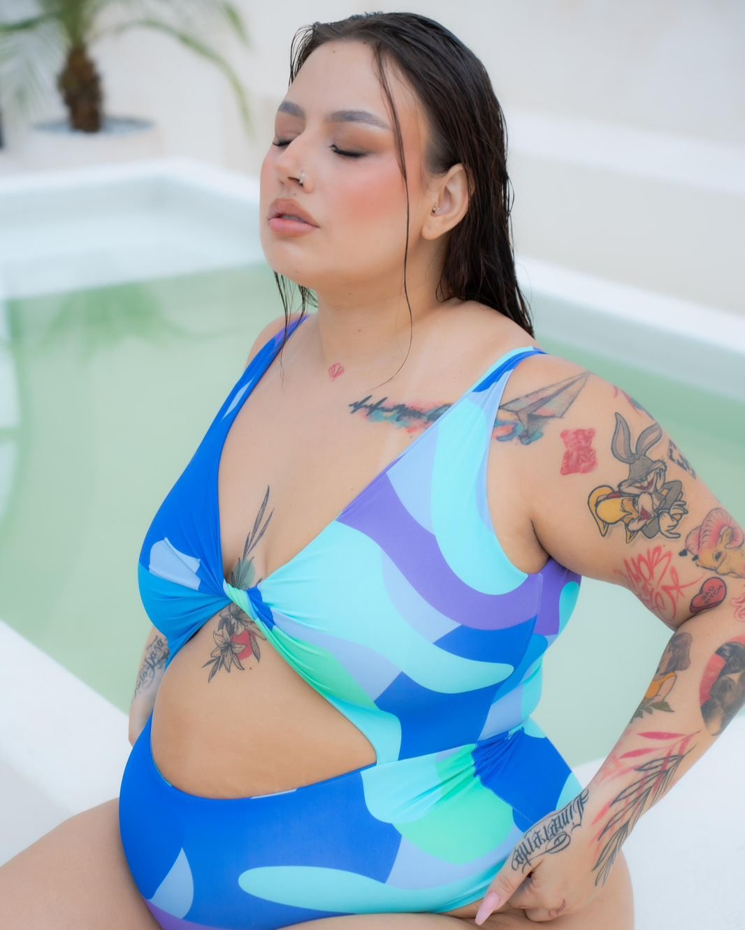 Vestido de baño Sefora Curvi - Tienda Mariamar