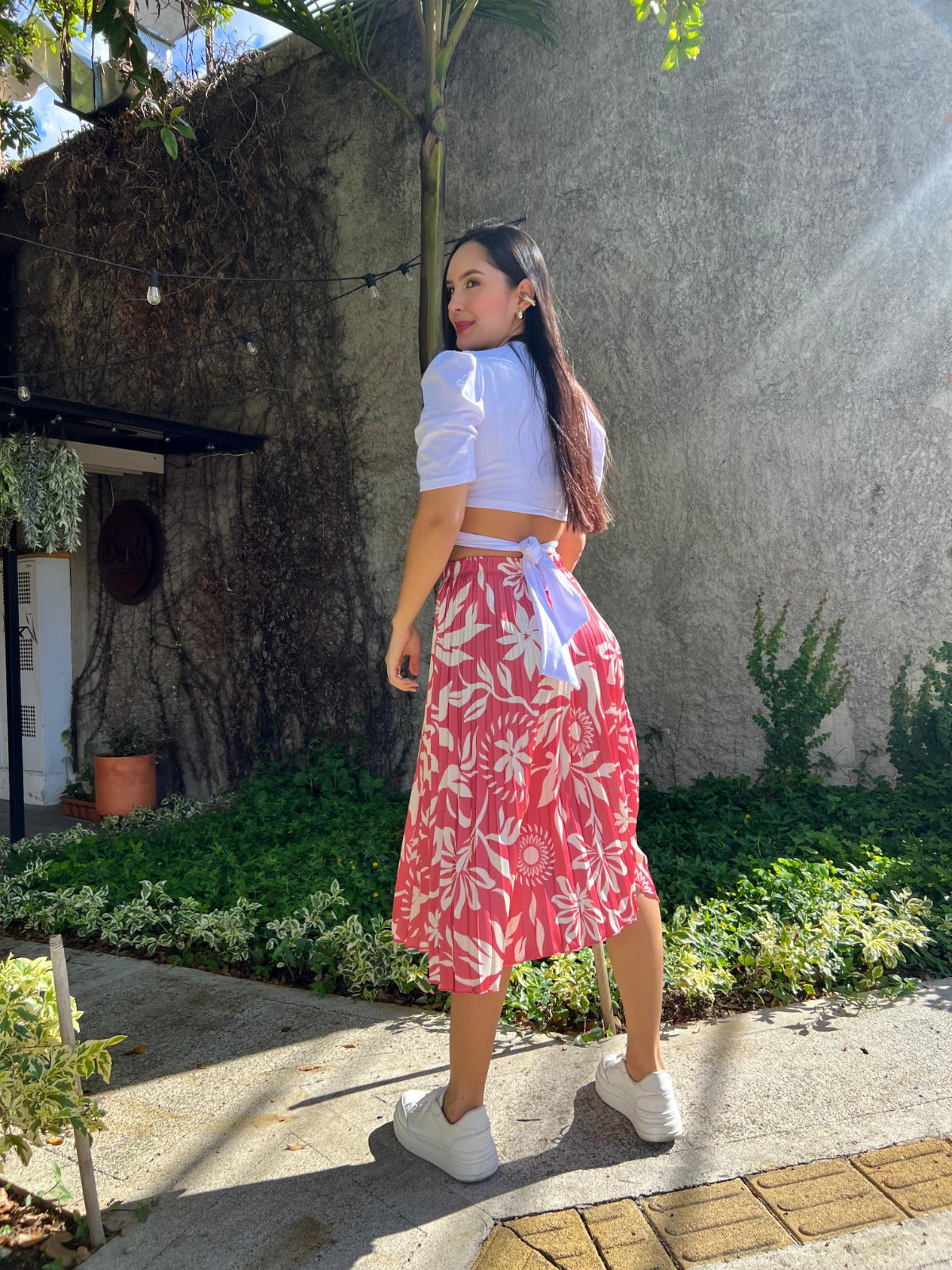 Falda Plisada Estándar estampado