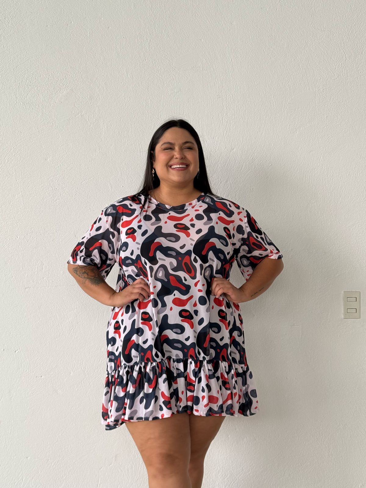 Vestido Amelia malla Curvi