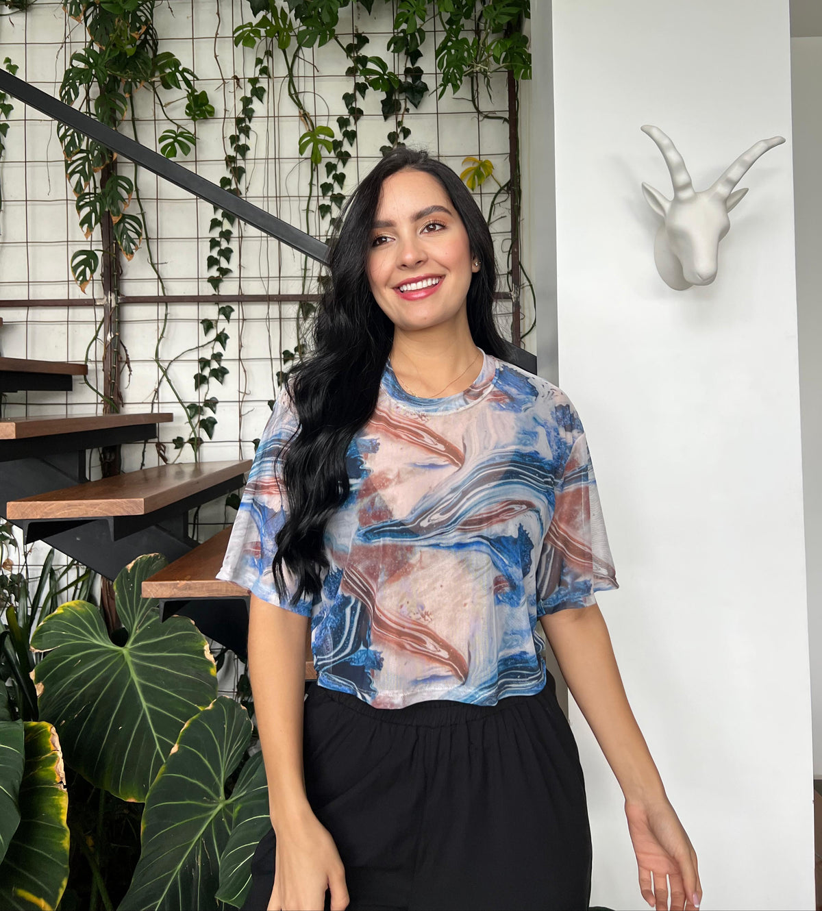 Blusa Diana malla Estándar