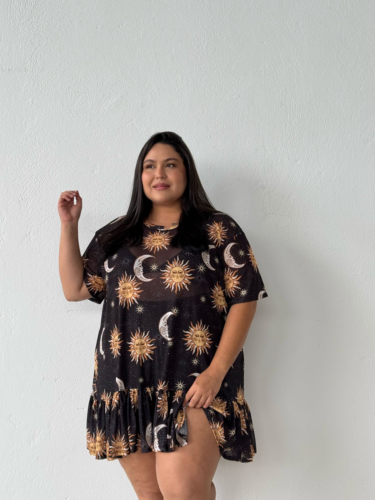 Vestido Amelia malla Curvi