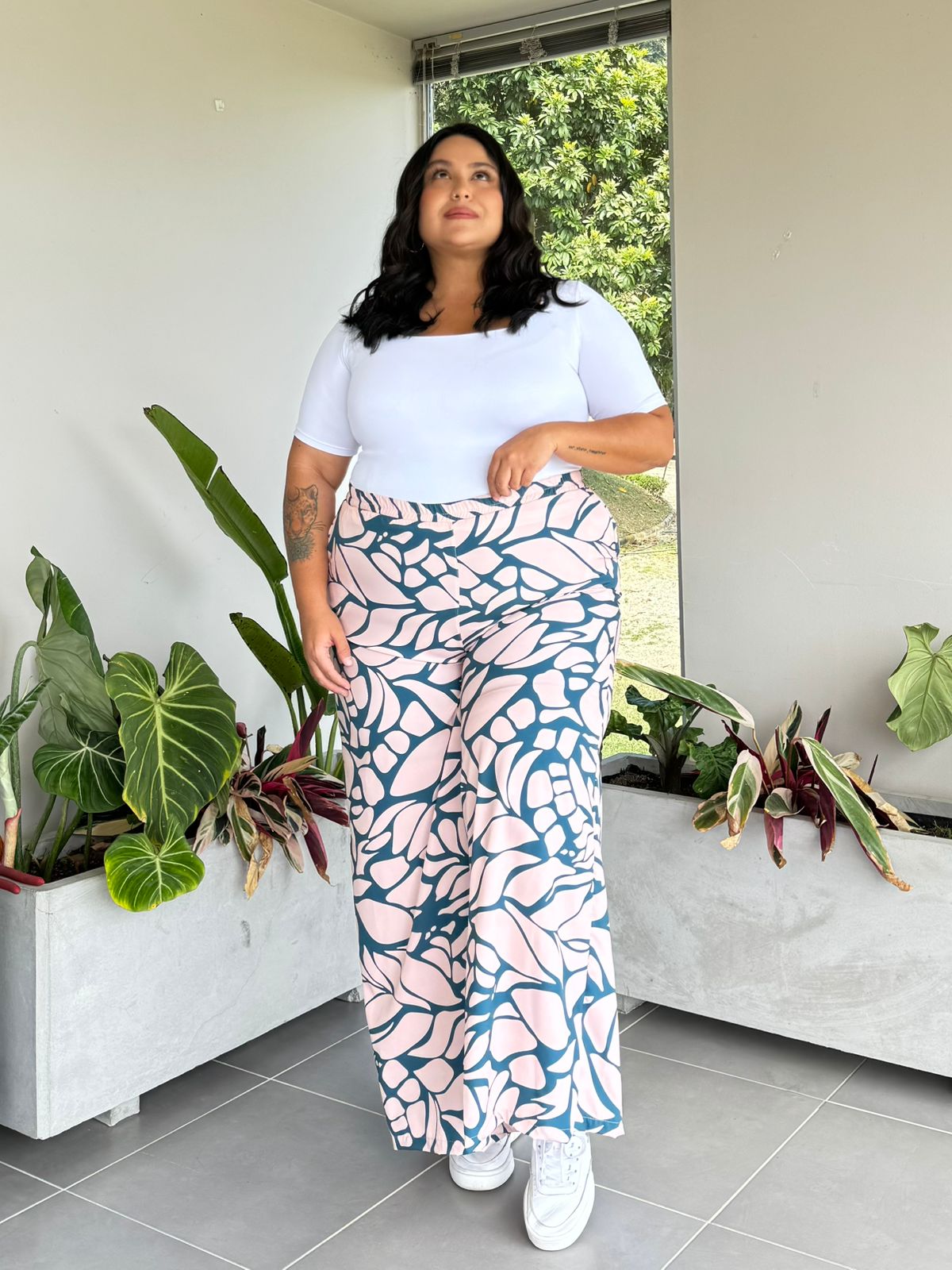 Pantalón Curvi Estampado
